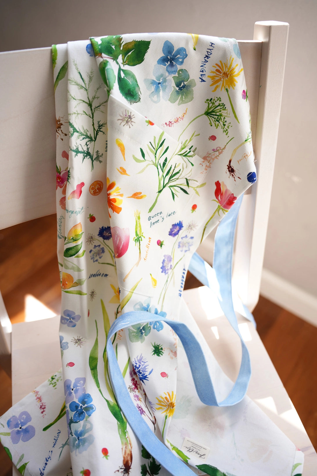 Wildflower Print Apron