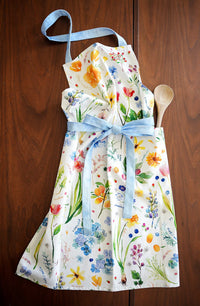 Wildflower Print Apron