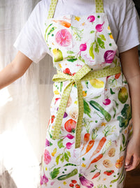 Farmhouse Print Apron
